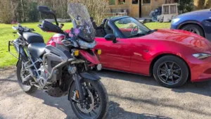 Groschat Triumph Tiger GT Explorer et MX-5 mimix 1.5 😻