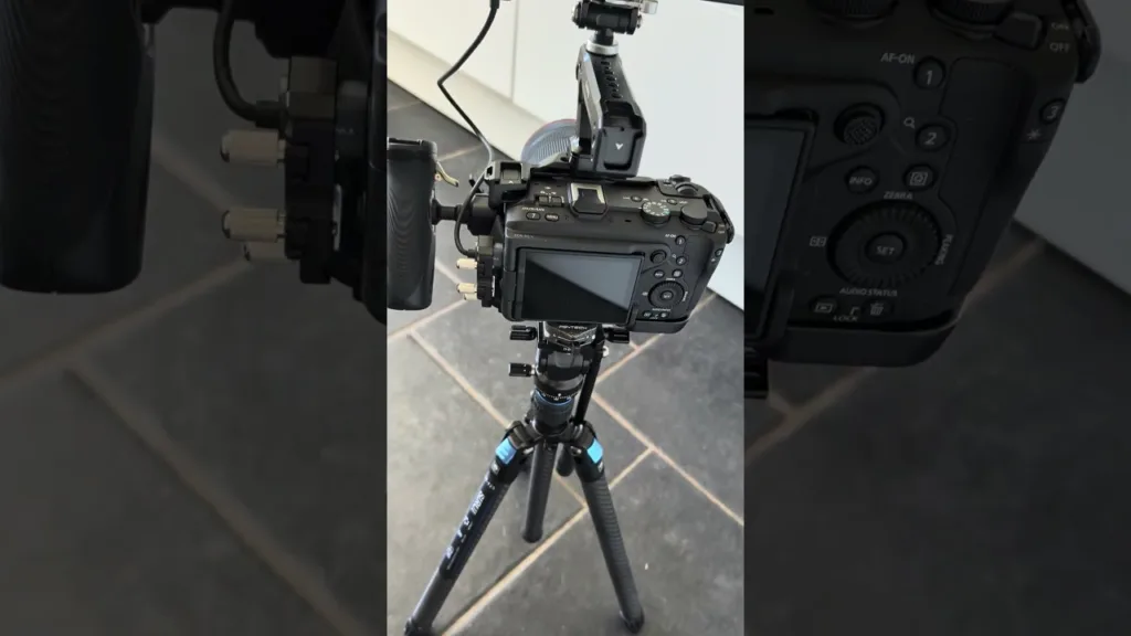 Setup professionnel Canon EOS R6V + tous les accessoires #cameragear #shorts