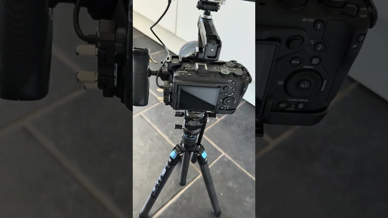Setup professionnel Canon EOS R6V + tous les accessoires #cameragear #shorts
