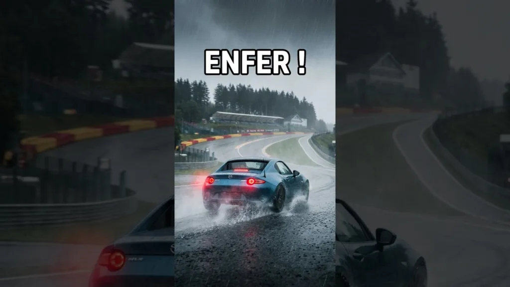 Spa-Francorchamps sous la pluie : c'était l'enfer ! 😰