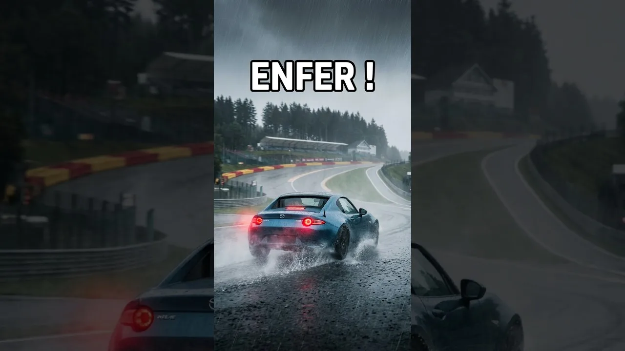 Spa-Francorchamps sous la pluie : c'était l'enfer ! 😰