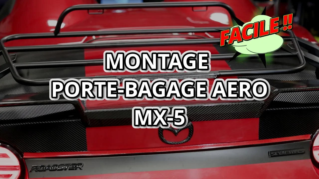 MX-5 : ajouter un porte bagages en 10 minutes chrono 👍