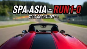Spa Asia Run 1-0 tour de chauffe avec Coach en MX-5 Spyder