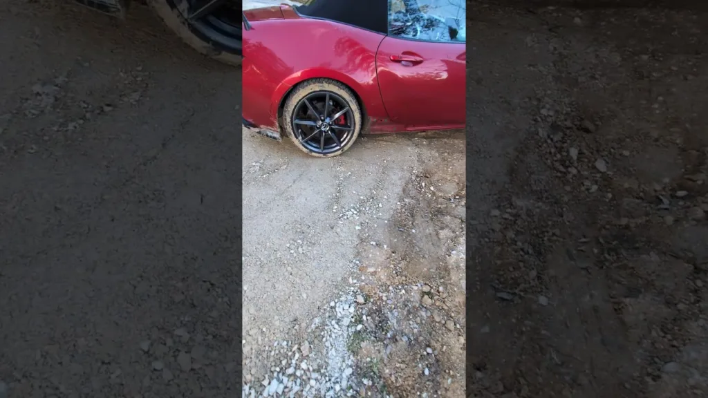 Une route d'enfer la MX-5 Cassée 😭