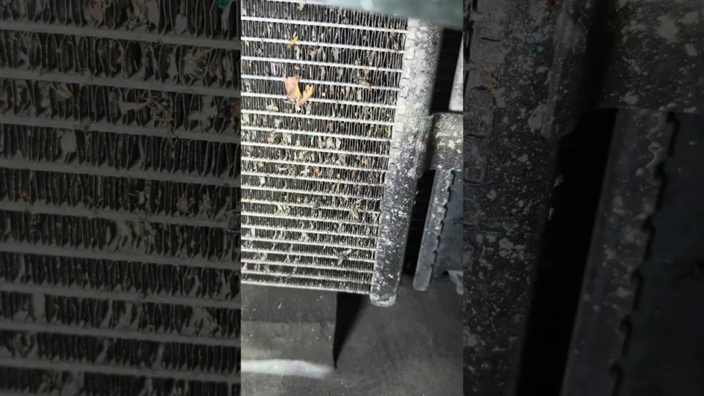 Insectes et saleté étouffent votre climatisation #visualisation #problème #entretien