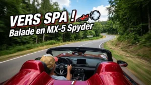 POV : Balade en Mazda MX-5 Spyder vers Spa 🏎️