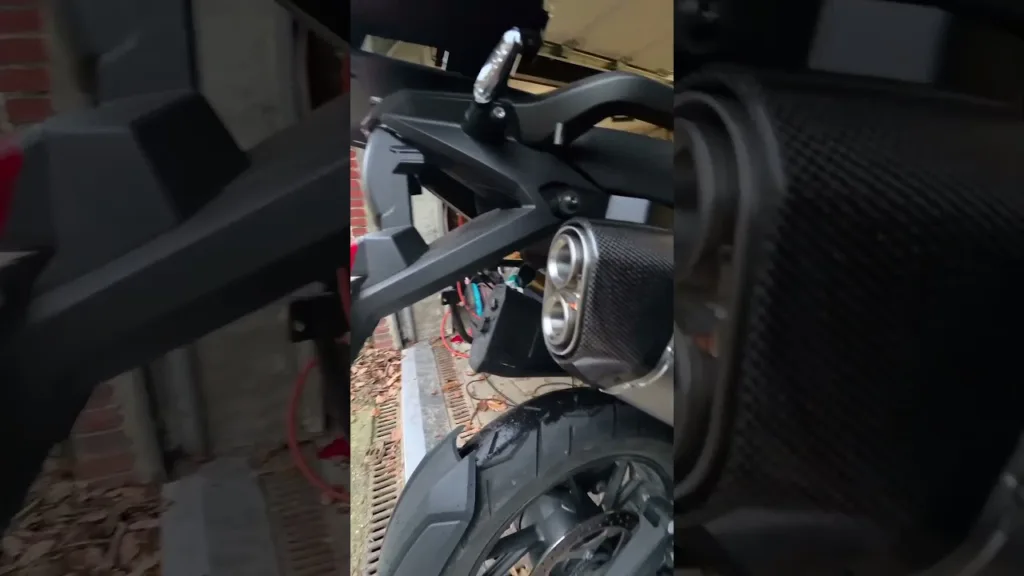 le son 4K du HP CORSE titanium sur la Triumph Tiger GT Explorer 2024 #motorcycle