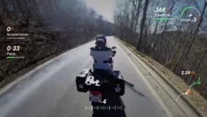 La descente vers La Roche à fond la caisse mode drone #insta360x4