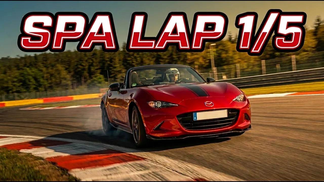 MX-5 Spyder vs Spa-Francorchamps : Le test ultime lap 1/5