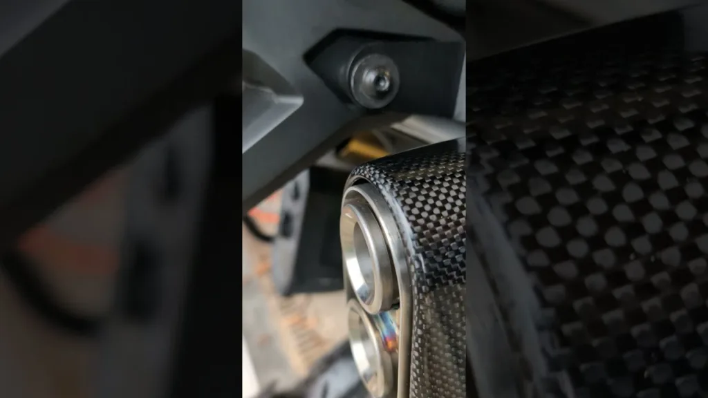 le son du HP CORSE titanium sur une Triumph 1200 Tiger GT Explorer 2024 #bikelife