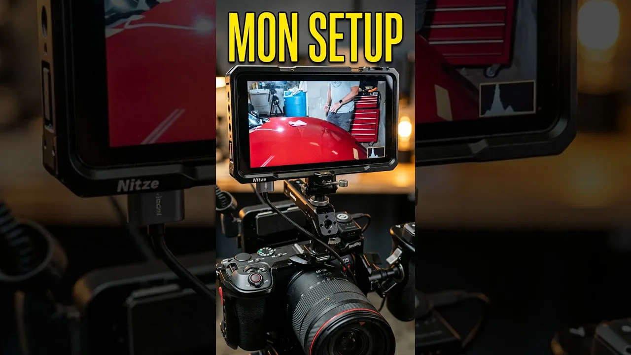 Setup secret Vidéo : Canon R6V + Moniteur LH7P 👍