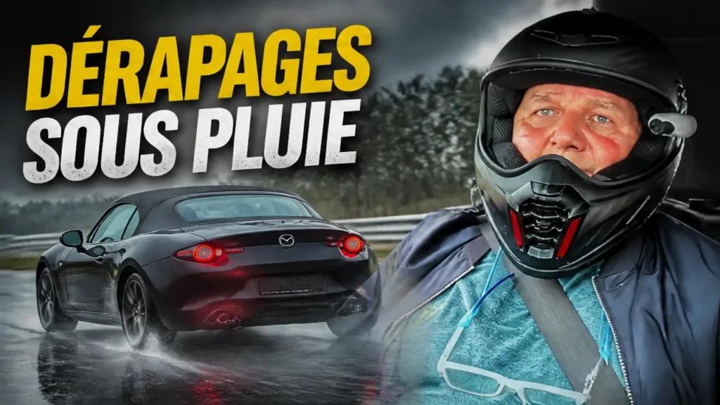 La peur du tête-à-queue : piloter sur le mouillé en MX-5