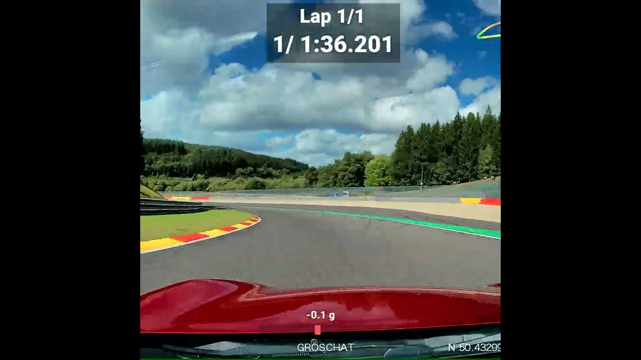 Combien de G's avant que le circuit s'effondre? 🤣 #simracing #setup