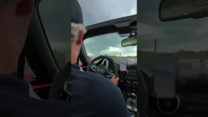 MX5 colle à la route Fin de séance , Maitrise du volant moniteur avec la MX5 160cv #miata #mx5