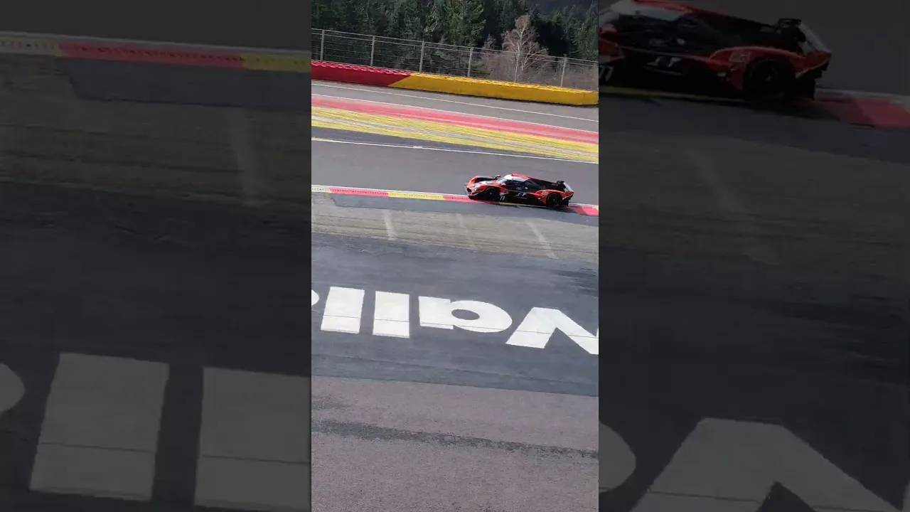 Le virage le plus rapide du monde en direct #spa #racing #f1