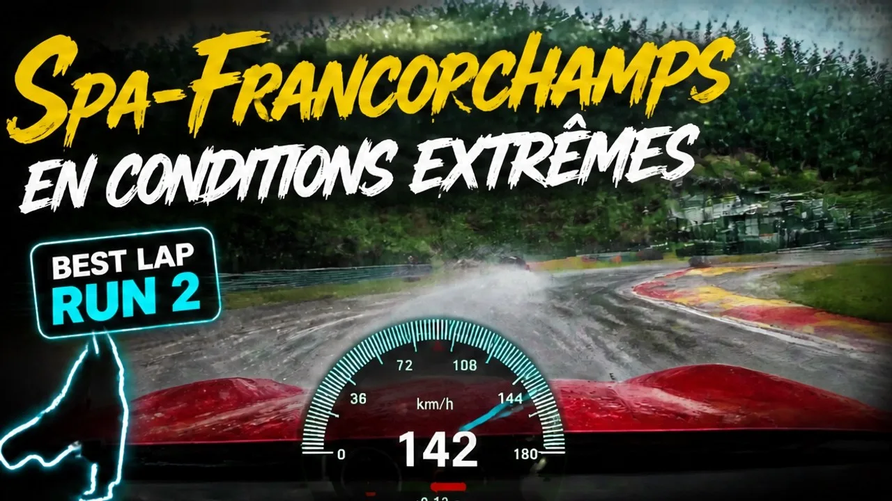 J'ai tenté l'impossible à Spa-Francorchamps sous la pluie 🌧️