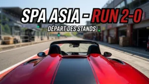 Spa Asia Run 2-0 en MX-5 Spyder : départ des stands comme si on y était
