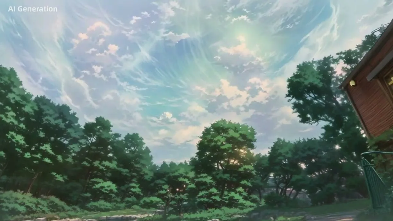 La météo été 2024 / jusqu'ici tout va bien ... #nuages #ai #timelapse