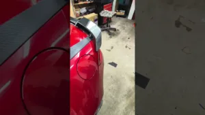 L'aileron AutoExe ND-07S carbone posé sur la MX-5 ND... le rendu 😈🔥 #shorts