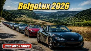 Road trip inoubliable : 50 roadsters MX-5 sur les routes du Luxembourg