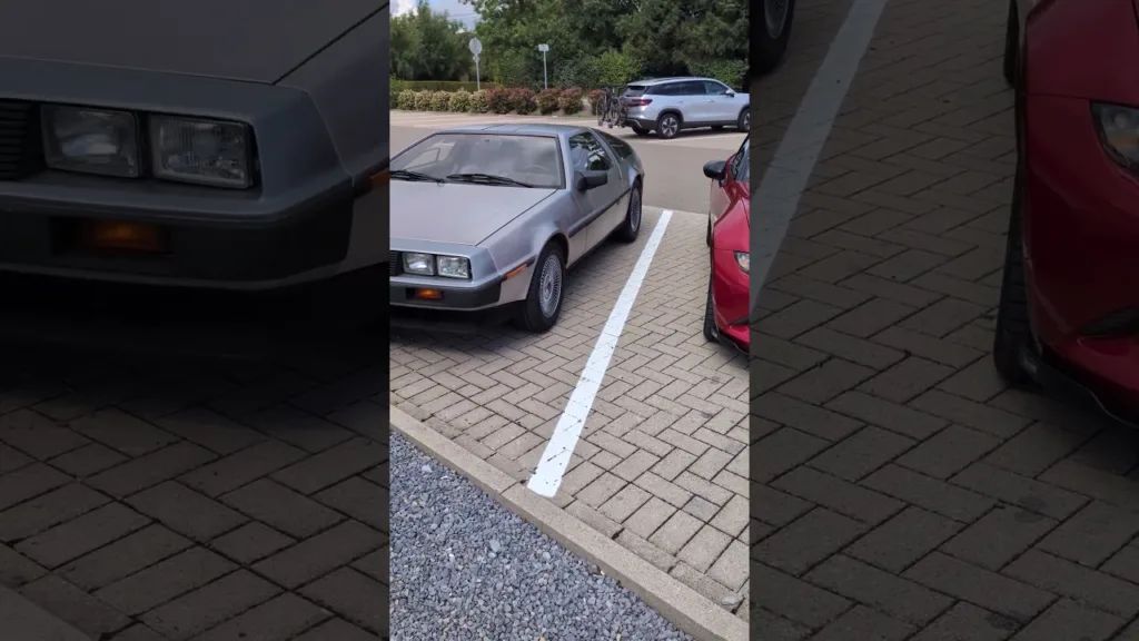 Back to the Futur MX5 ND & DeLorean DMC-12 😍 #mx5 #miata #delorean #deloreandmc12