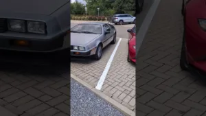Back to the Futur MX5 ND & DeLorean DMC-12 😍 #mx5 #miata #delorean #deloreandmc12