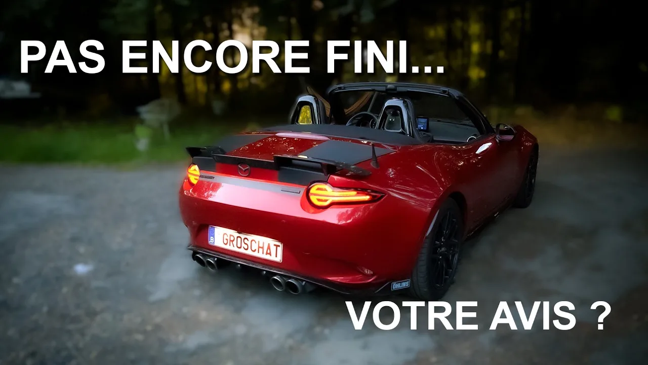 Ma MX-5 ND Soul Red évolue... votre avis sur la suite ? 😈