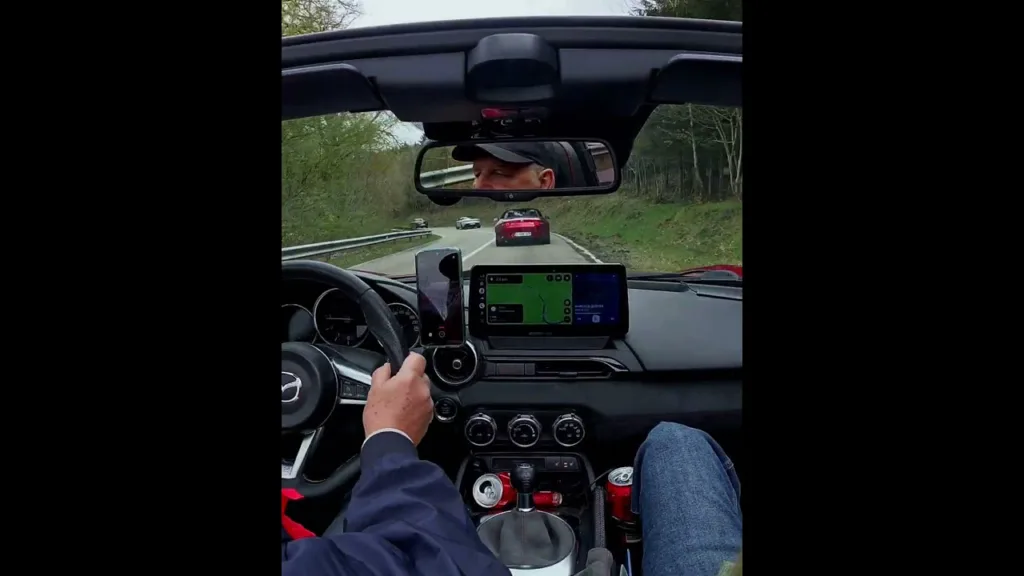 Cette route sinueuse en MX-5 m'a bluffé 😍 #driving #pov