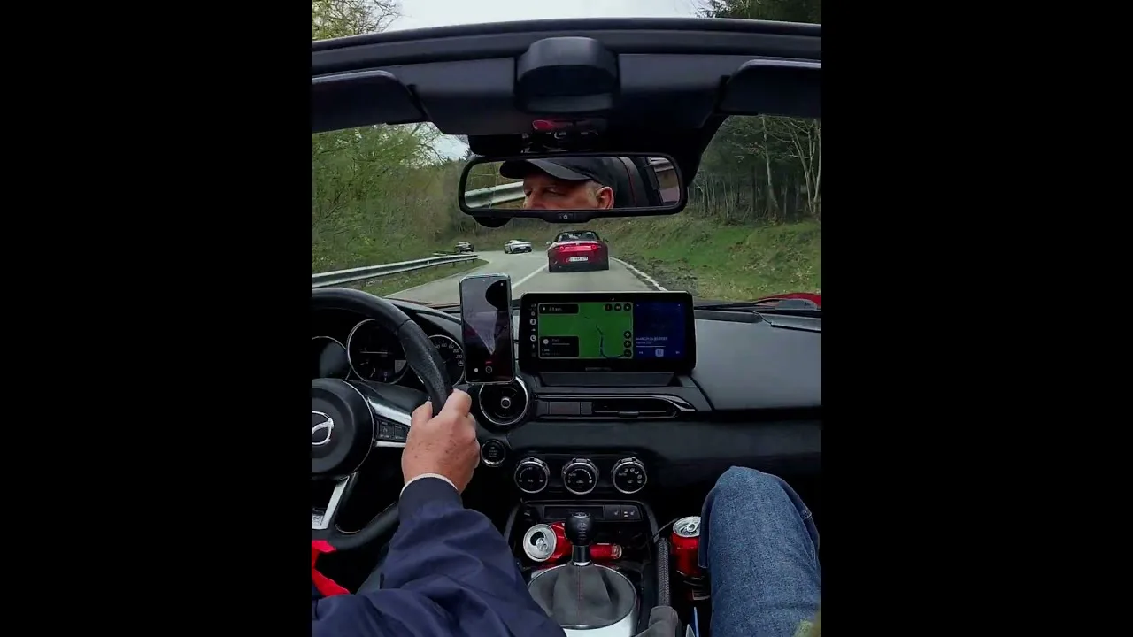Cette route sinueuse en MX-5 m'a bluffé 😍 #driving #pov