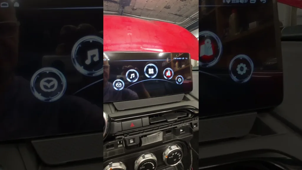 DEMO Vidéo Écran tactile 10.25" pour Mazda MX-5 ND Part 1 #miata #mx5 #androidauto #carplay