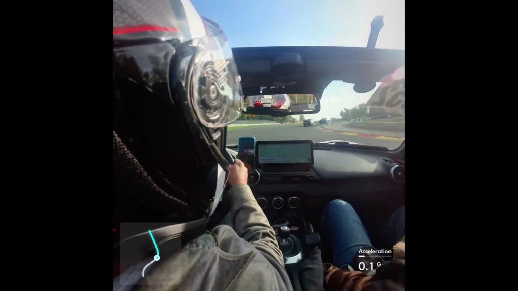 POV : Ma passagère a peur en MX5 😱😂 #mazdamx5 #funny #shorts