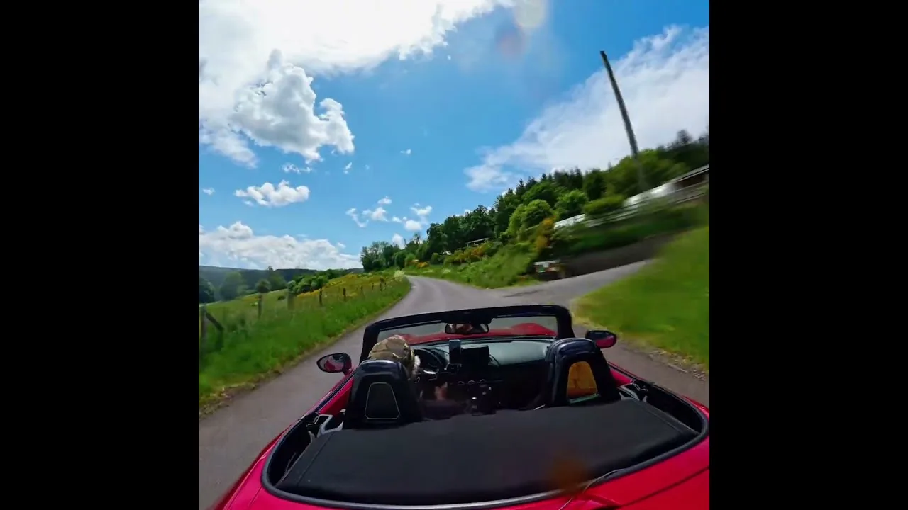 POV : vous roulez en MX-5 sur les routes les plus belles #pov #décapotable