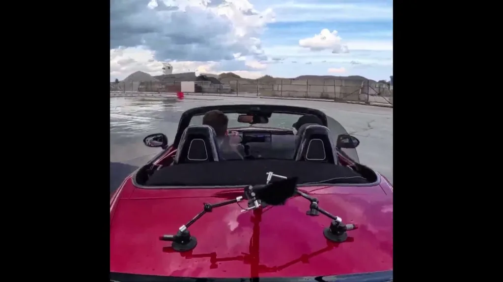 2 MX5 ND en Drift Poursuite Ma MX5 ND 2.0L vs MX5 ND 1.5L #miata #mx5 #insta360x4 #insta360