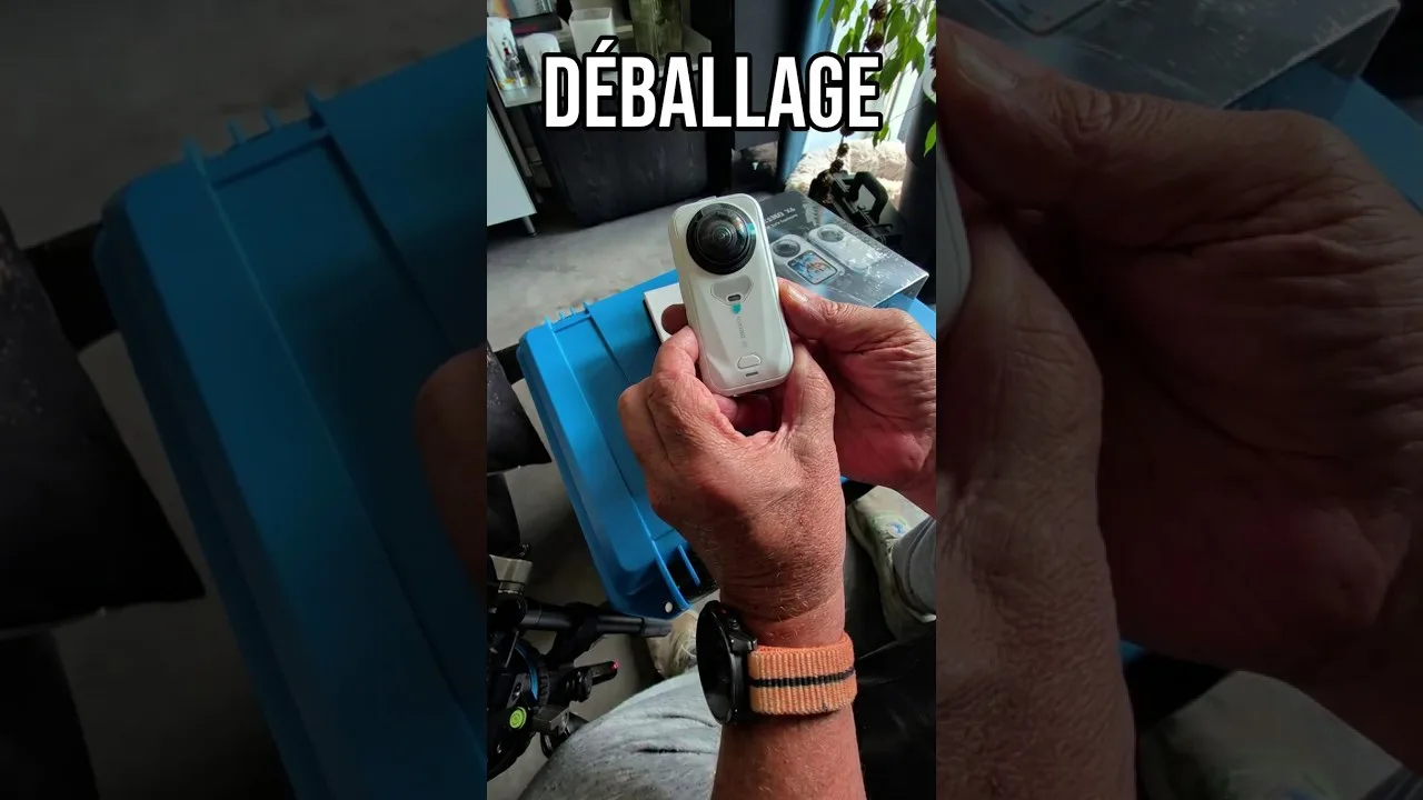 J'ai craqué pour la Insta360 X6 ! 😍 #insta360 #unboxing #shorts