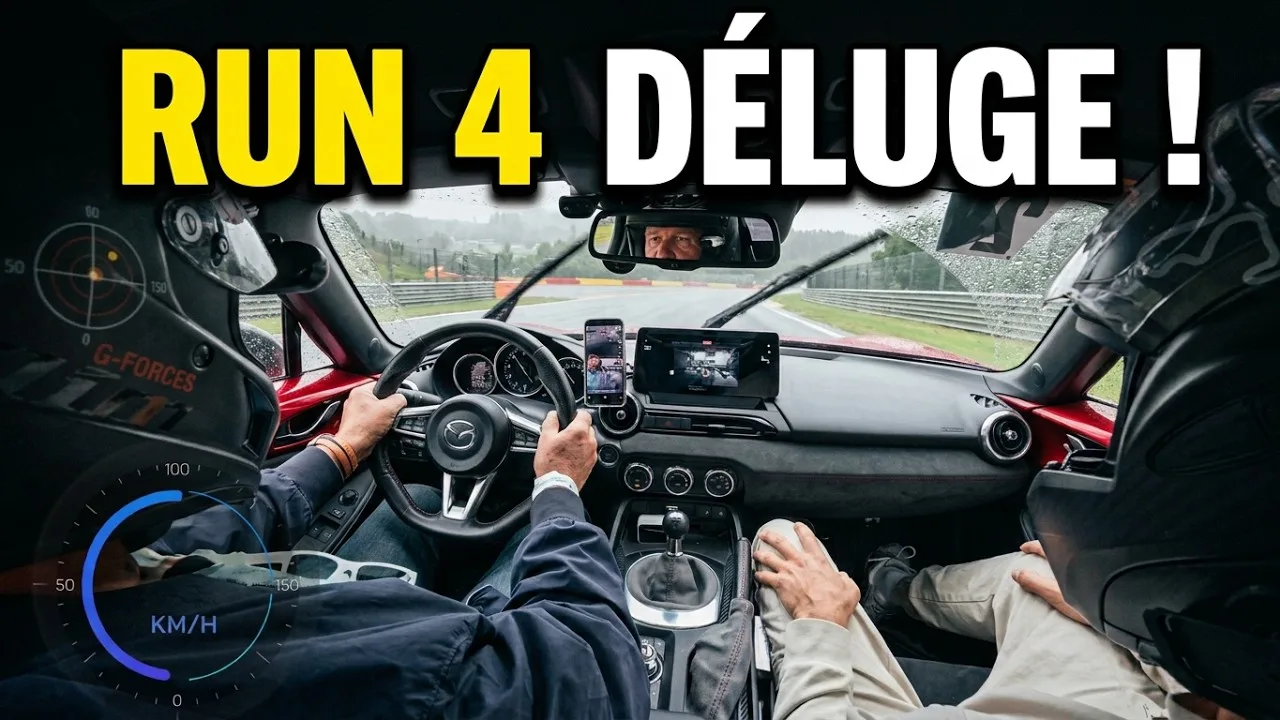 Run 4 : Ma MX-5 face au déluge à Spa-Francorchamps 😰
