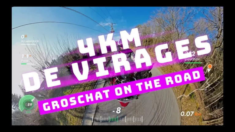 4 Km de virages en partant de Jalhay Filmé en 8K