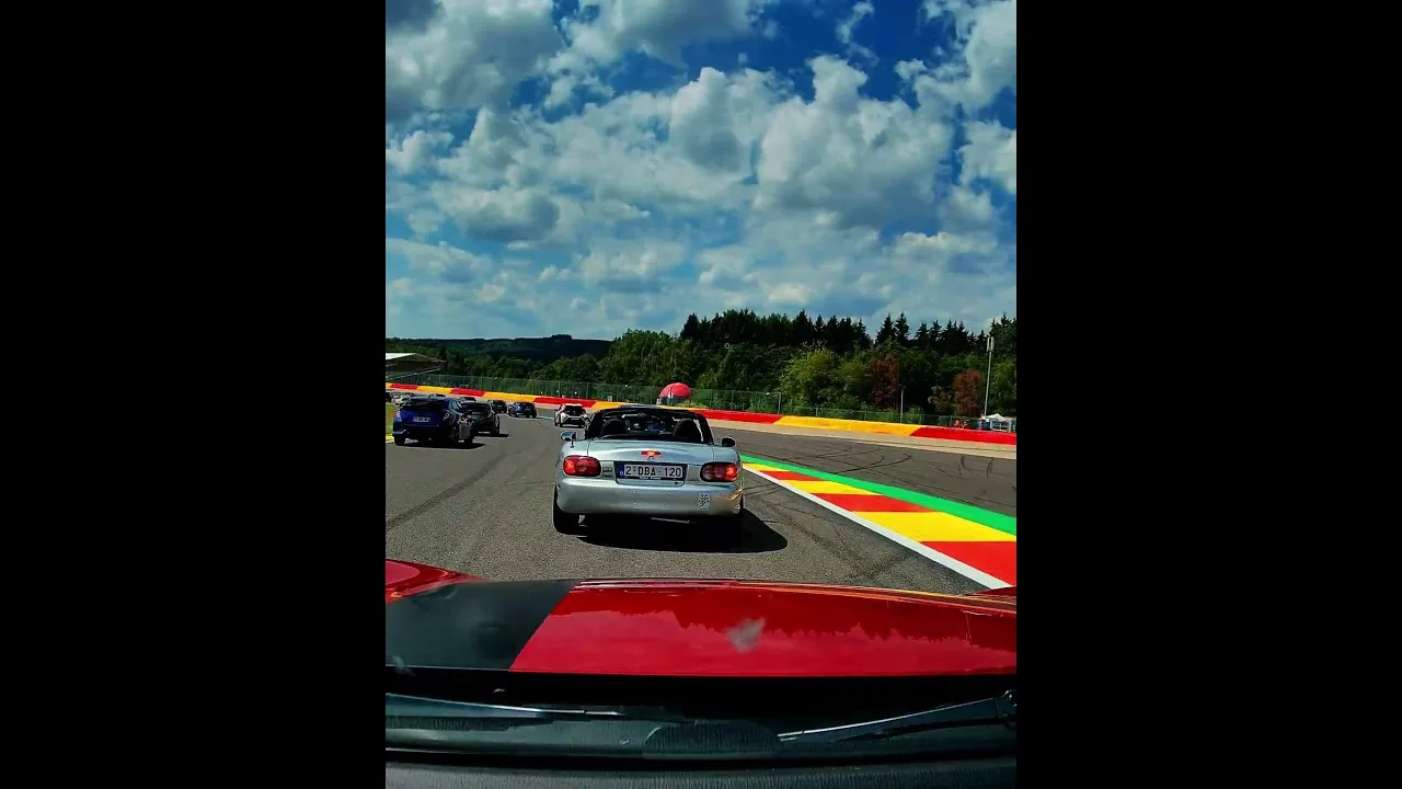 Spa-Francorchamps : Spa Asia la grande parade #spa #mx5 #parade