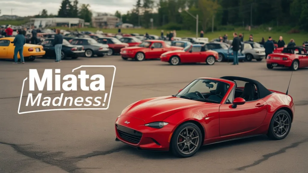 Tant de voitures cool réunies! MX5 Miata Summer Trip 2025