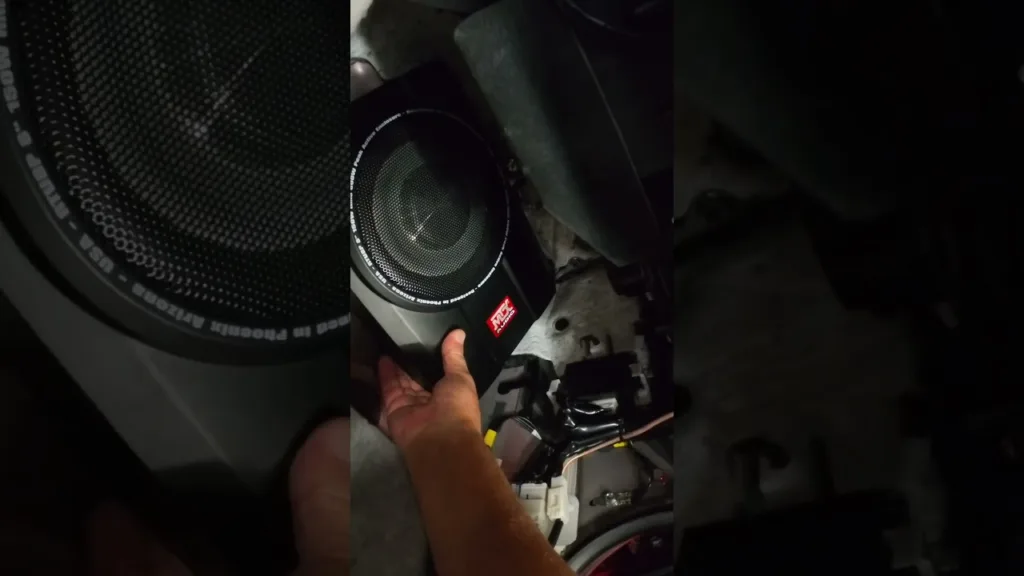MX5 ND subwoofer MTX 800W Installation OK #miata #mx5 #androidauto #subwoofer