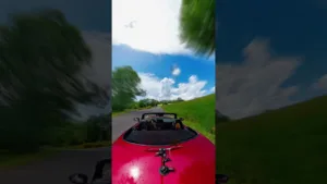 MX5 Miata 160cv Auvergne - Vue drone incroyable #insta360 #mx5 #miata