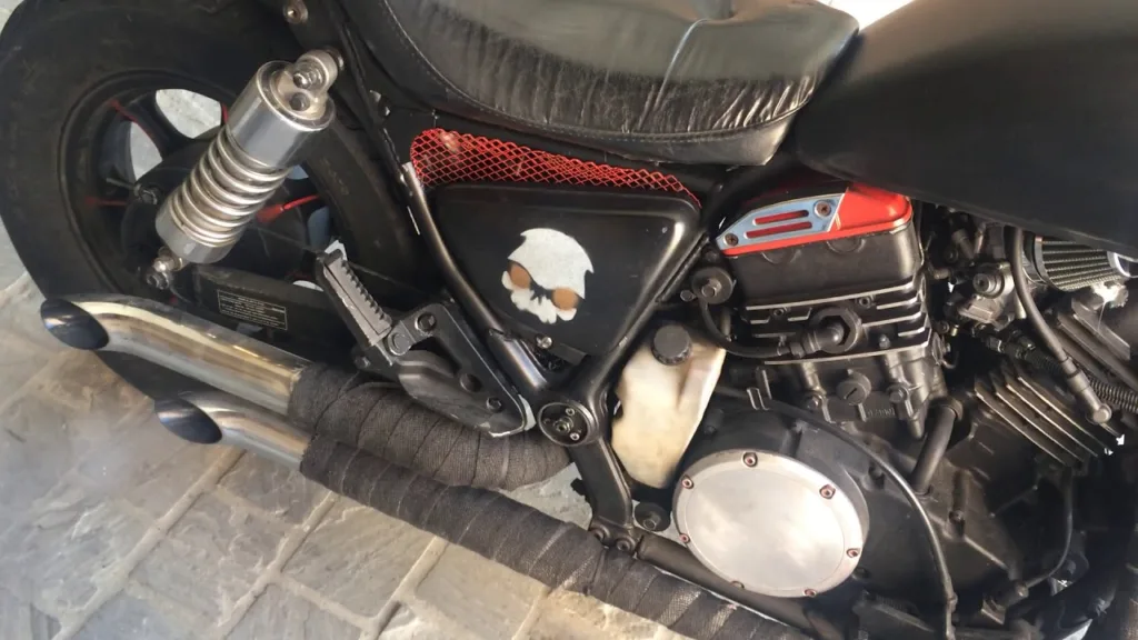 VN750 becomes the perfect caferacer
