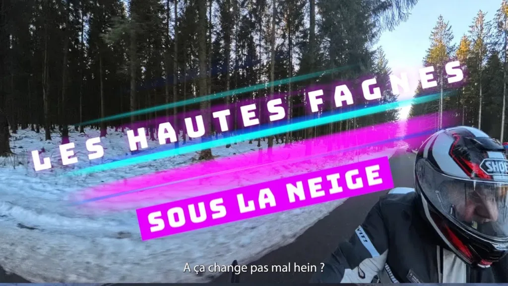 Les Hautes Fagnes en Hivers avec ma Triumph Tiger 1200 GT Explorer