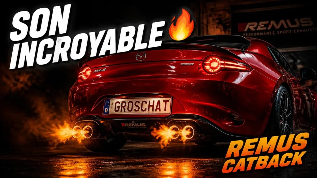 Installation Nouveau pot REMUS MX5 = son incroyable ? On l'a testé 🤩