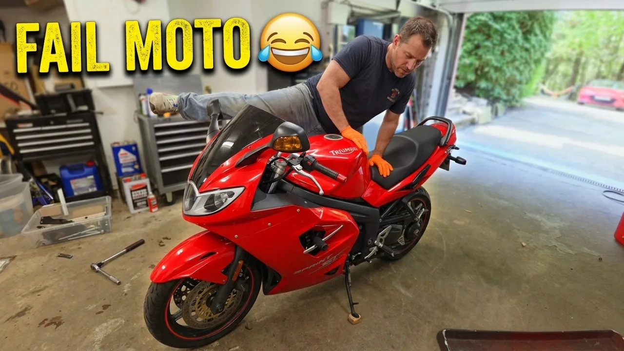 J'AI OUBLIÉ COMMENT MARCHE UNE MOTO... 🤦‍♂️