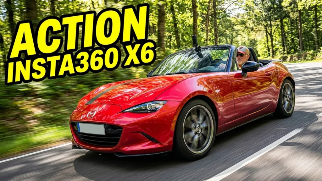 Montage Action X6 : La MX-5 comme vous ne l'avez jamais vue 😲