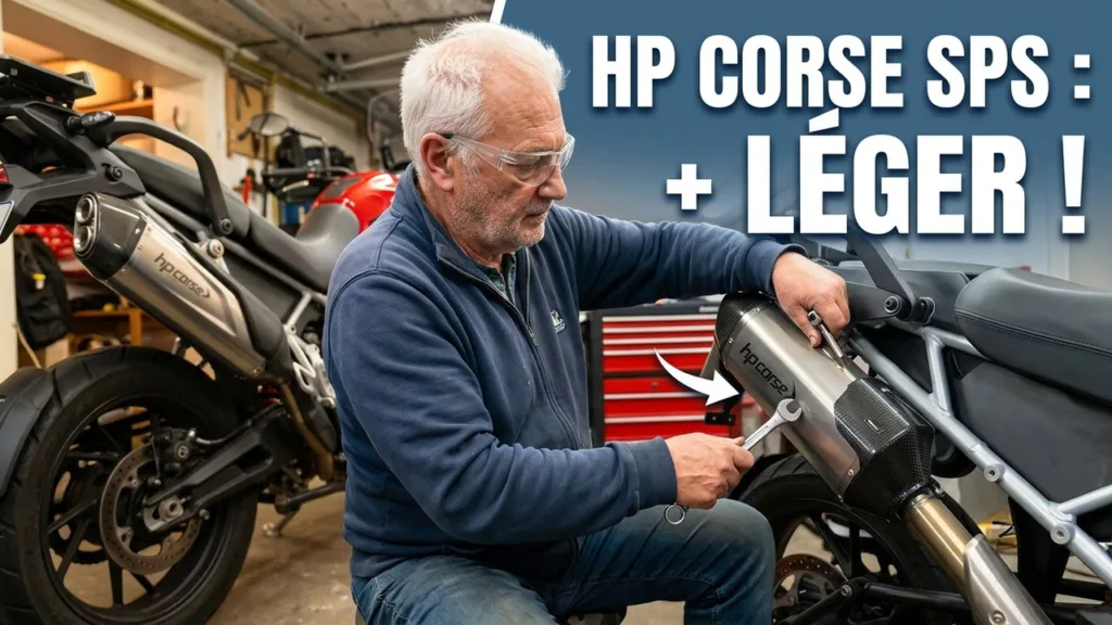 Montage du silencieux HP CORSE SPS sur ma Triumph Tiger GT Explorer 1200 2024