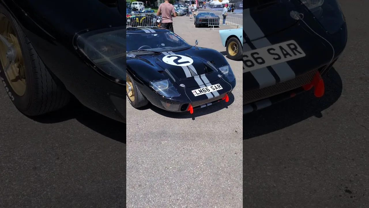 Les AC Cobra aux côtés des GT40 ⚡ #Cobra #ClassicRacing #SpaClassic