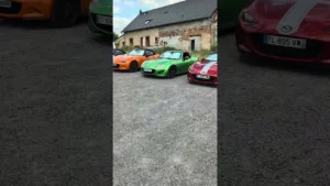 Incroyable concentration de Mazda MX-5 🏎️ #mx5 #miata #passionauto