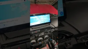 écran cinéma 10,25' dans ma MX-5, c'est ouf! 🤯 #mx5 #carplay