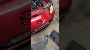 Le boulot va commencer pour démonter le parechoc de ma MX-5 ND #miata #mx5 #spsmotorsport